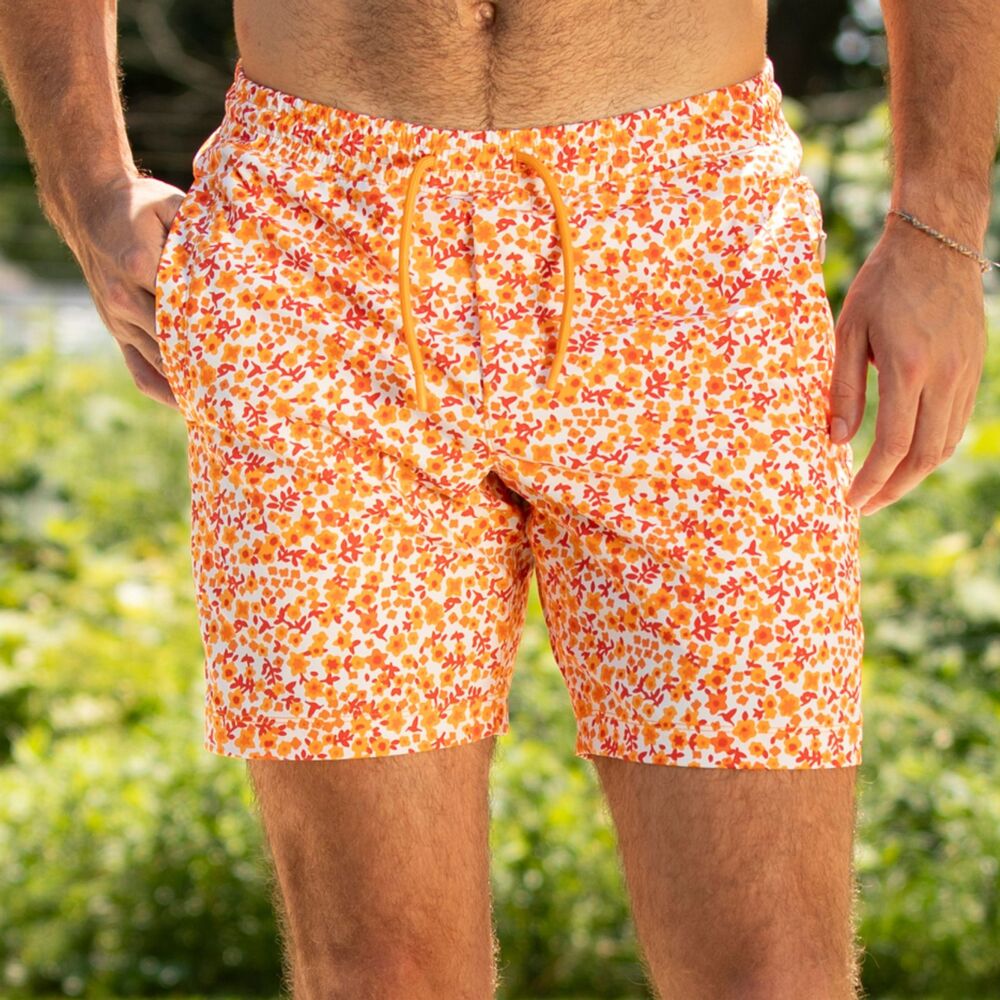 Birddogs April Big Cannons Lined Swim Trunks Shorts Men's Size XXL